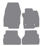 Ford B-Max 2012-2017 Grey Premium Carpet Tailored Car Mats NV HITECH