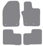 Fiat 500X 2014 onwards Grey Premium Carpet Tailored Car Mats NV HITECH