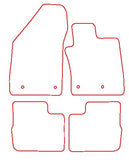 Fiat Tipo Hatchback 2016 onwards Tailored VS Rubber Car Mats