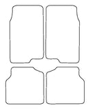 Ford Cortina Mk4 1976-1979 Tailored VS Rubber Car Mats