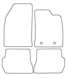 Ford Fusion 2002-2012 Tailored VS Rubber Car Mats