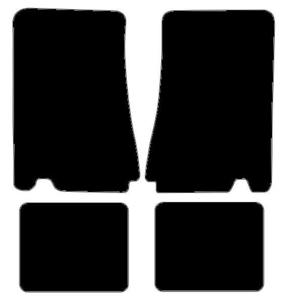 Ford Capri Mk3 280 1978-1986 Black Premium Carpet Tailored Car Mats NV HITECH