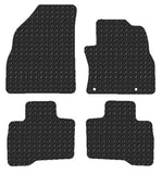 Fiat Qubo 2007-2019 Chequered Rubber Tailored Van Mats HITECH