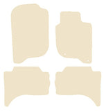 Fiat  Fullback (With Rear Heater) 2016 onwards Beige Luxury Velour Tailored Car Mats NV HITECH