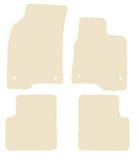 Fiat Panda 2015 onwards Beige Luxury Velour Tailored Car Mats NV HITECH