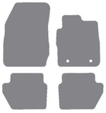 Ford Ecosport 2014-2017 Grey Premium Carpet Tailored Car Mats NV HITECH