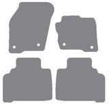 Ford Galaxy Mk4 2015 onwards Grey Premium Carpet Tailored Car Mats NV HITECH