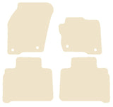 Ford S-Max 2015 onwards Beige Luxury Velour Tailored Car Mats NV HITECH