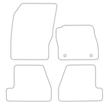 Ford Focus Mk3 (Driver Fixing Only) 2011-2015 Tailored VS Rubber Car Mats