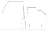 Ford Transit Connect 2014-2016 Tailored VS Rubber Car Mats