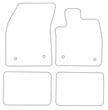 Ford Focus Mk4 Automatic 2018 onwards Tailored VS Rubber Car Mats