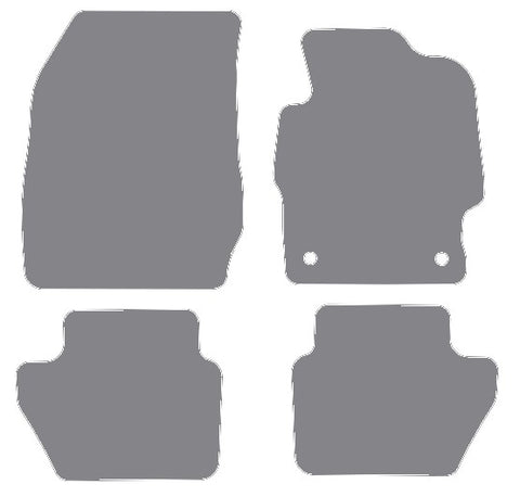 Ford Ka 3rd Generation 2016 onwards Grey Premium Carpet Tailored Car Mats NV HITECH