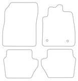 Ford Puma 2019 onwards Tailored VS Rubber Car Mats