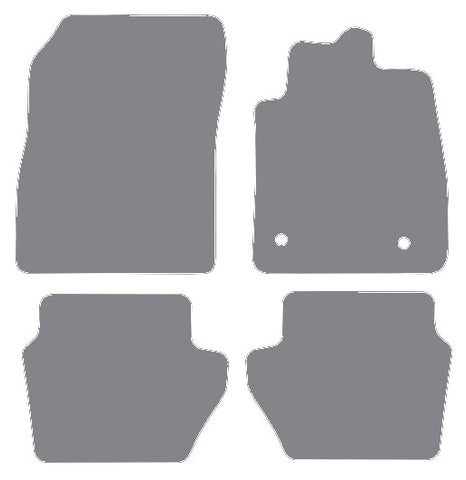 Ford Puma 2019 onwards Grey Premium Carpet Tailored Car Mats NV HITECH