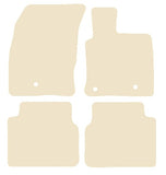 Ford Kuga 2019 onwards Beige Luxury Velour Tailored Car Mats NV HITECH