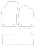 Fiat 500 Hybrid 2020 onwards Tailored VS Rubber Car Mats