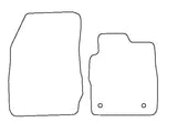Ford Fiesta VAN Mk7 2011-2018 Tailored VS Rubber Car Mats