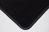 Ford Mustang (6th generation) 2015 onwards Black Luxury Velour Tailored Car Mats HITECH