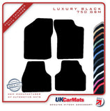 Citroen BX 1985-1995 Black Luxury Velour Tailored Car Mats HITECH