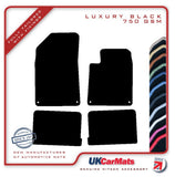 Citroen C6 2008 onwards Black Luxury Velour Tailored Car Mats HITECH