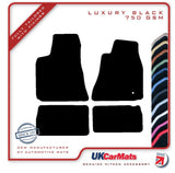 Chrysler 300C 2005-2010 Black Luxury Velour Tailored Car Mats HITECH