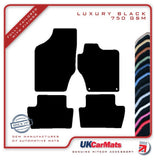 Citroen DS4 2011-2015 Black Luxury Velour Tailored Car Mats HITECH