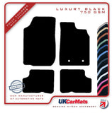 Dacia Duster 2nd generation 2018 onwards Black Luxury Velour Tailored Car Mats HITECH