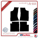 Ford Escort Mk2 RS2000 1975-1980 Black Luxury Velour Tailored Car Mats HITECH