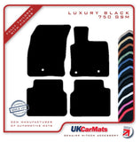 Ford Kuga 2019 onwards Black Luxury Velour Tailored Car Mats HITECH