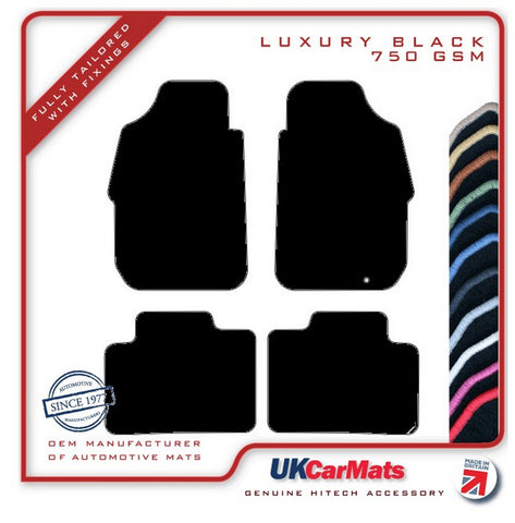 Great Wall Steed 2013 onwards Black Luxury Velour Tailored Car Mats HITECH