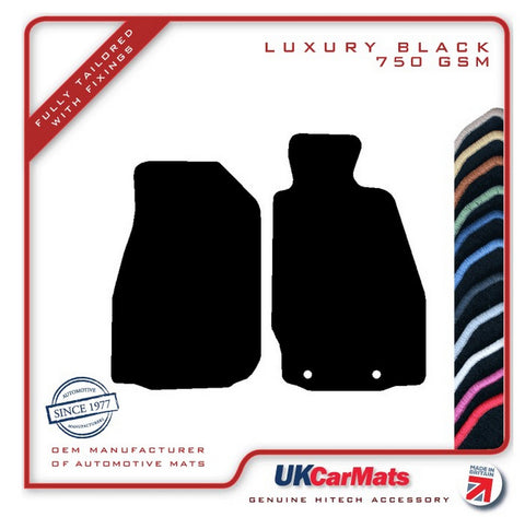 Honda NSX 1990-1999 Black Luxury Velour Tailored Car Mats HITECH