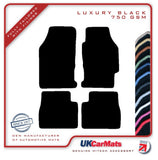 Honda Legend 1991-1995 Black Luxury Velour Tailored Car Mats HITECH
