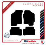 Hyundai Coupe  1997-2001 Black Luxury Velour Tailored Car Mats HITECH