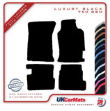 Honda Legend Coupe 1991-1994 Black Luxury Velour Tailored Car Mats HITECH