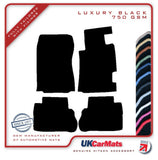 Honda Legend 1995-2000 Black Luxury Velour Tailored Car Mats HITECH