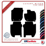 Honda Jazz Manual 2015-2020 Black Luxury Velour Tailored Car Mats HITECH