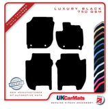 Honda Jazz Automatic 2015-2020 Black Luxury Velour Tailored Car Mats HITECH