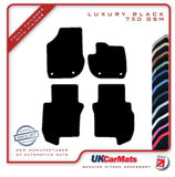 Honda Jazz Hybrid 2020 onwards Black Luxury Velour Tailored Car Mats HITECH