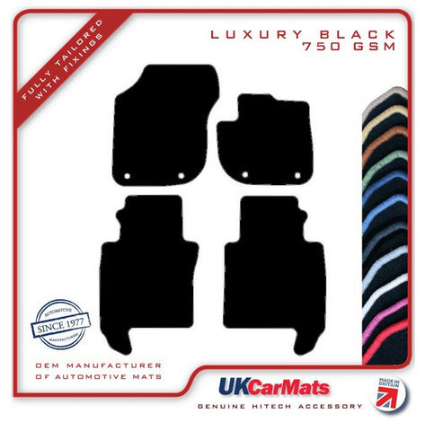 Honda HR-V eHEV 2021 onwards Black Luxury Velour Tailored Car Mats HITECH