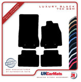 Jaguar XF Saloon (X250) 2008-2013 Black Luxury Velour Tailored Car Mats HITECH