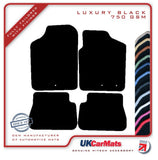 Kia Picanto 2004-2011 Black Luxury Velour Tailored Car Mats HITECH