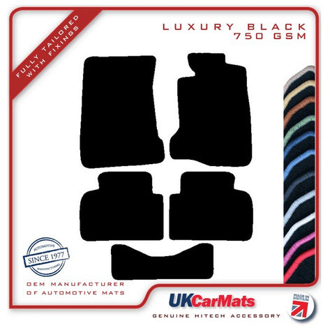 Lexus Soarer Coupe 1990-1998 Black Luxury Velour Tailored Car Mats HITECH