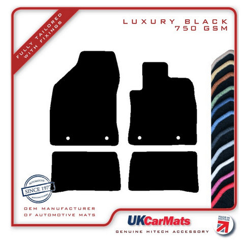 Lexus CT200H 2011-2014 Black Luxury Velour Tailored Car Mats HITECH