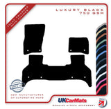 Land Rover Defender L663 110 5 Seater 2020 onwards Black Luxury Velour Tailored Car Mats HITECH