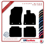 Lexus ES 2018 onwards Black Luxury Velour Tailored Car Mats HITECH