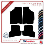 Mazda MX6 1992-1998 Black Luxury Velour Tailored Car Mats HITECH