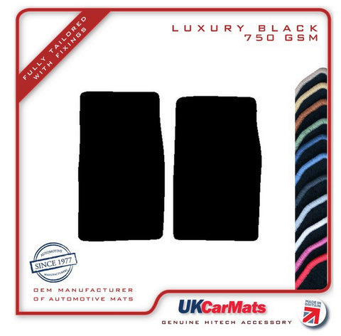 MG Midget 1963-1974 Black Luxury Velour Tailored Car Mats HITECH