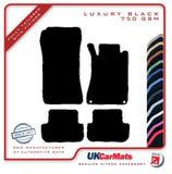Mercedes CLK (W209) Convertible / Coupe 2003-2009 Black Luxury Velour Tailored Car Mats HITECH