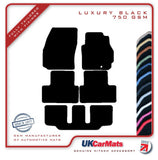 Mazda 5 2005-2010 Black Luxury Velour Tailored Car Mats HITECH