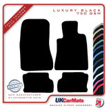 Mercedes S Class (W140) Coupe 1991-1999 Black Luxury Velour Tailored Car Mats HITECH